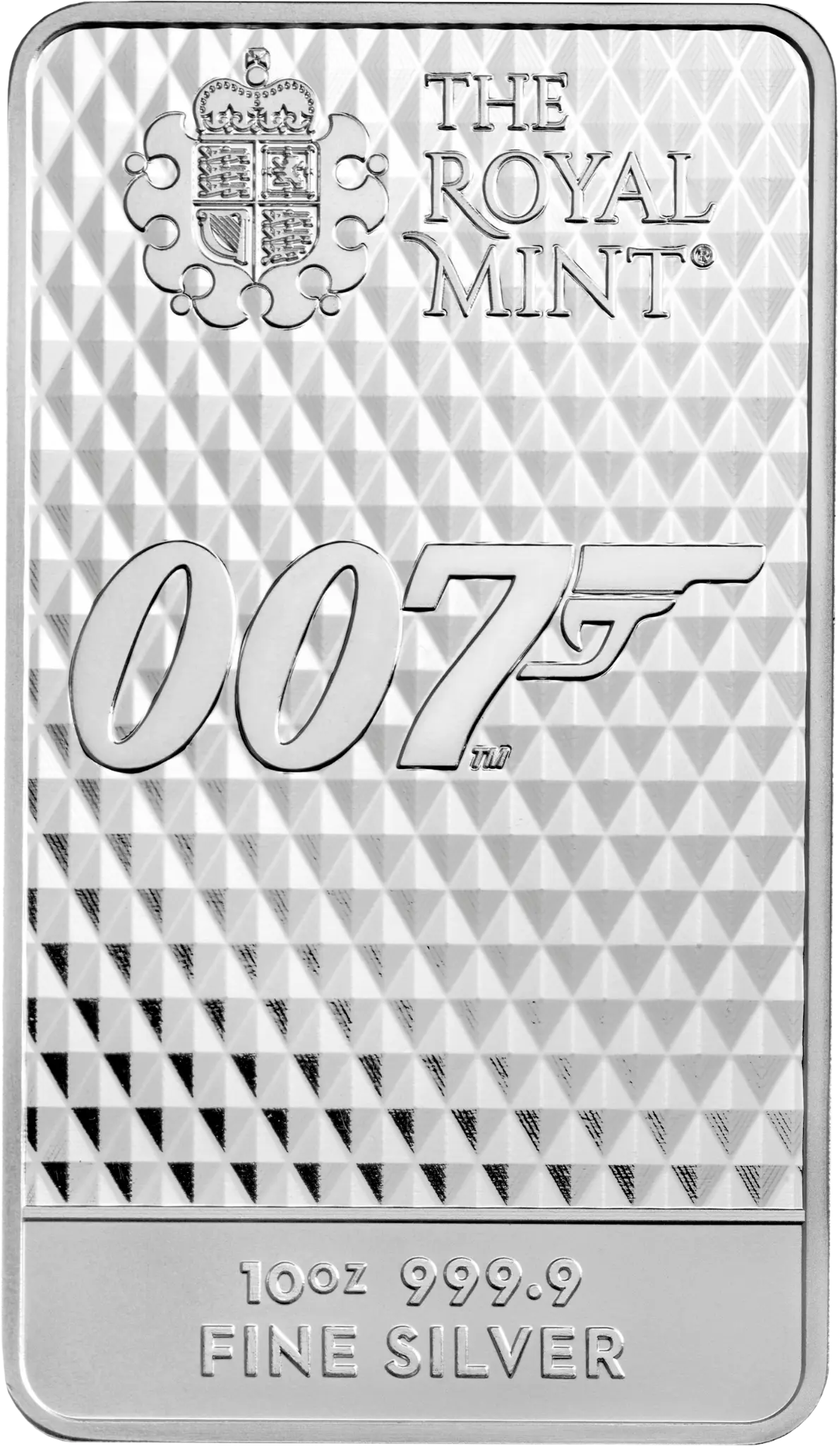 Stříbrný slitek 1 Oz The Royal Mint - James Bond 007™ - Diamonds Are Forever 2022