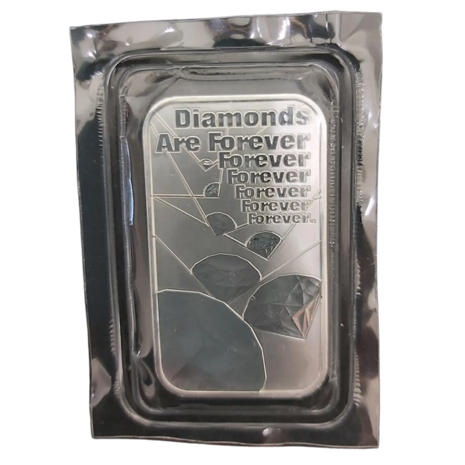 Stříbrný slitek 1 Oz The Royal Mint - James Bond 007™ - Diamonds Are Forever 2022