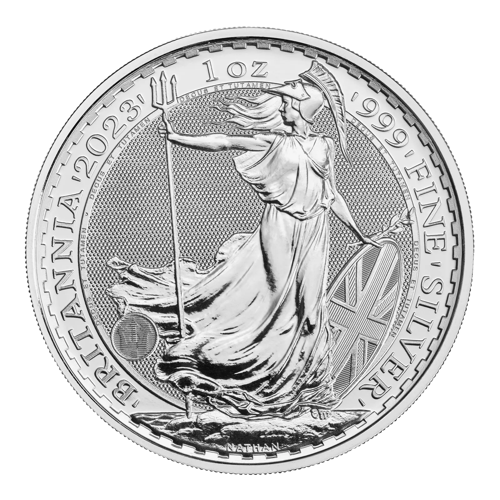 Stříbrná mince 2 Pounds Britannia 1 Oz 2023 - Queen Elizabeth II.