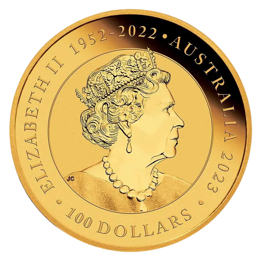 Zlatá mince 1 Oz Australian Swan (Labuť černá) 2023