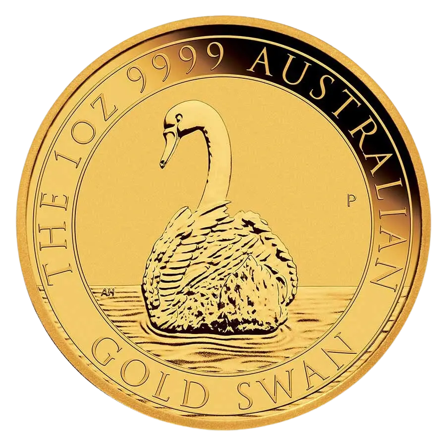 Zlatá mince 1 Oz Australian Swan (Labuť černá) 2023