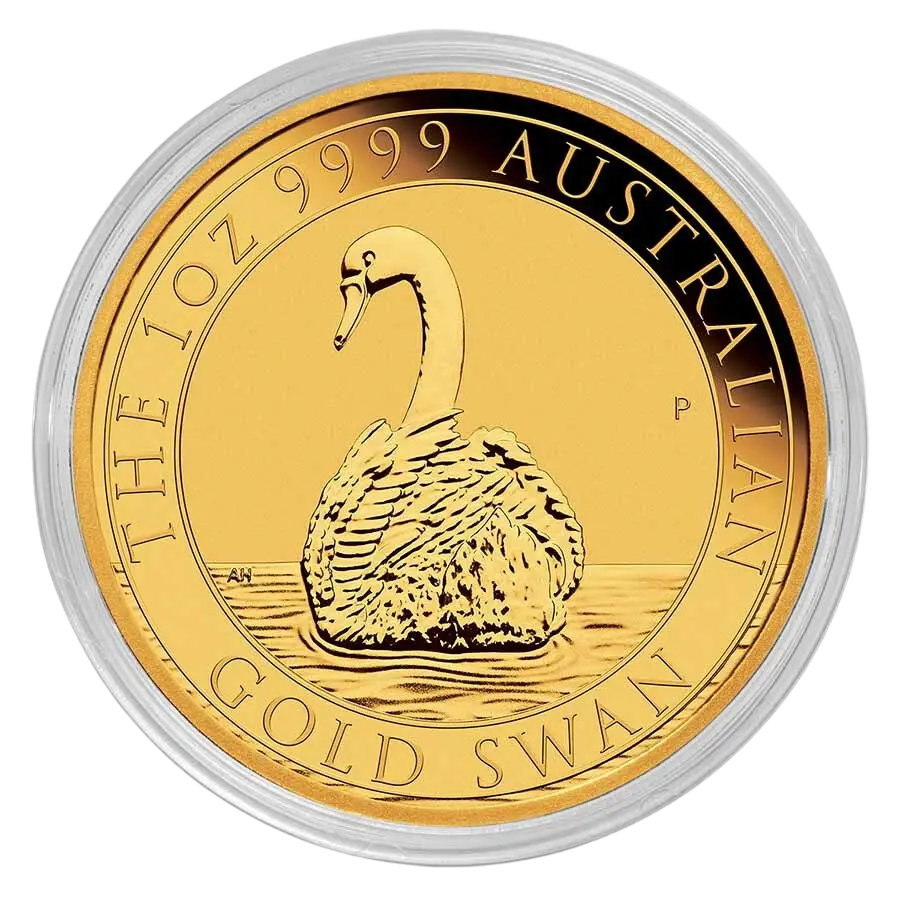 Zlatá mince 1 Oz Australian Swan (Labuť černá) 2023
