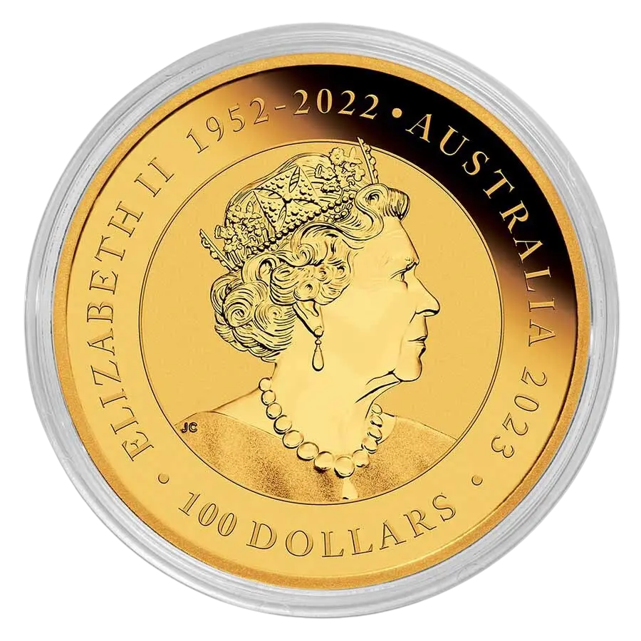 Zlatá mince 1 Oz Australian Swan (Labuť černá) 2023