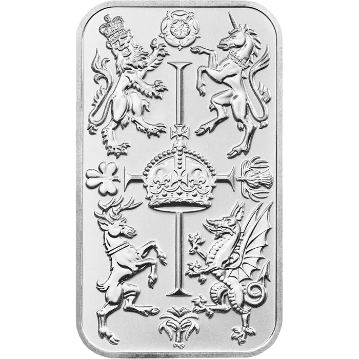 Stříbrný slitek 1 Oz The Royal Mint - The Royal Celebration (Oslava korunovace Jeho Veličenstva Karla III.)