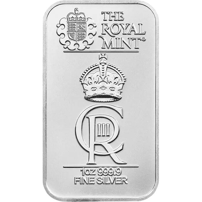 Stříbrný slitek 1 Oz The Royal Mint - The Royal Celebration (Oslava korunovace Jeho Veličenstva Karla III.)