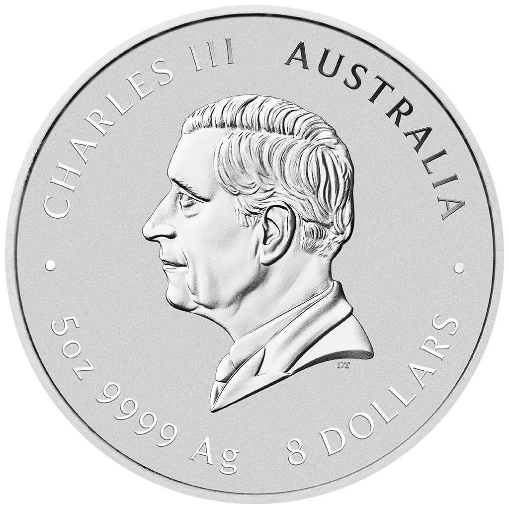 Lunární série III. - stříbrná mince Year of the Snake (Rok hada) 5 Oz 2025