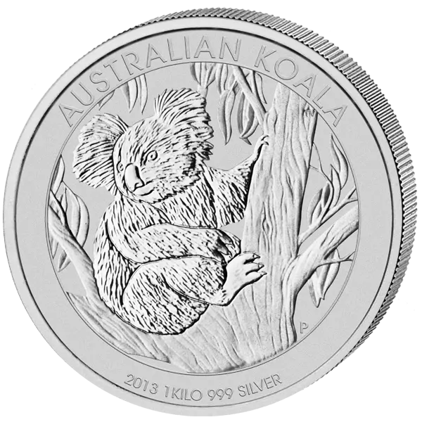 Stříbrná mince 1 kg Australian Koala 2013