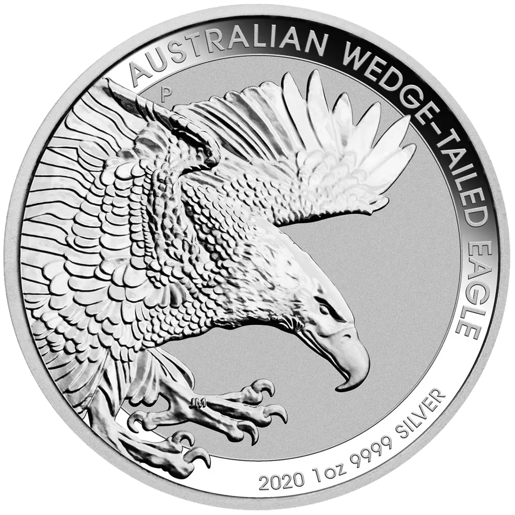 Stříbrná mince 1 Oz Australian Wedge-Tailed Eagle (Orel klínoocasý) 2020