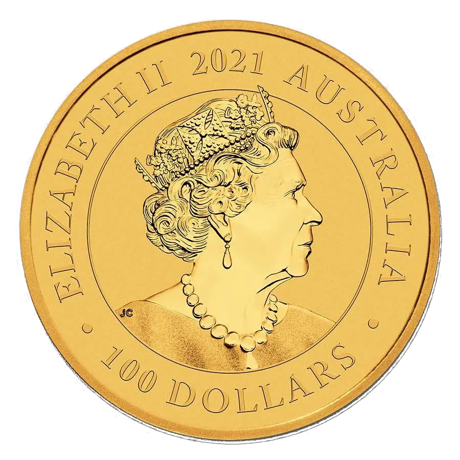 Zlatá mince 1 Oz Australian Swan (Labuť černá) 2021