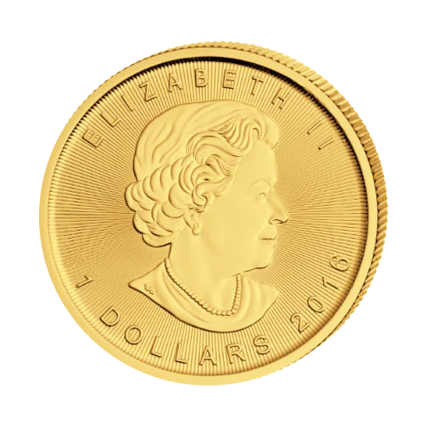 Zlatá mince 1 CAD Maple Leaf 1/20 Oz