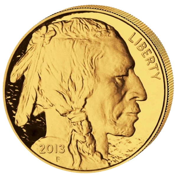 Zlatá mince 50 USD American Buffalo 1 Oz 2013