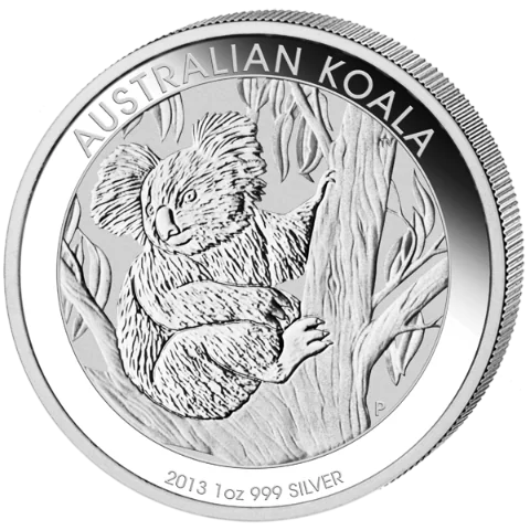 Stříbrná mince 1 Oz Australian Koala 2013