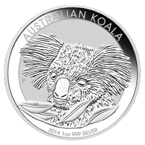 Stříbrná mince 1 Oz Australian Koala 2014