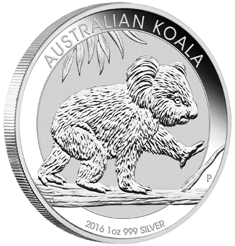 Stříbrná mince 1 Oz Australian Koala 2016