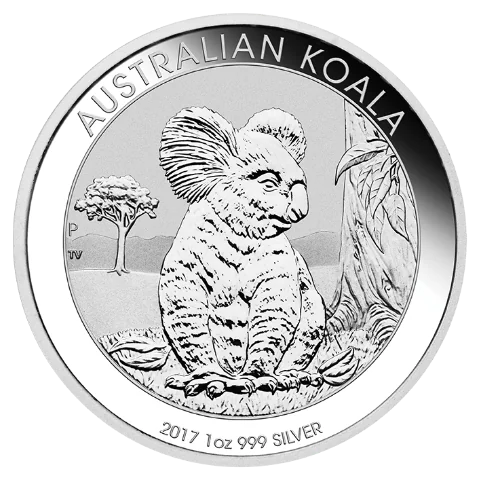 Stříbrná mince 1 Oz Australian Koala 2017