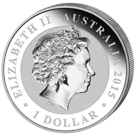Stříbrná mince 1 Oz Australian Kookaburra (Ledňáček) 2015 (1990-2015)