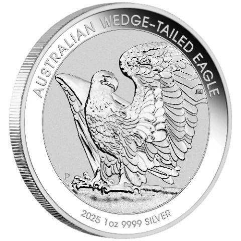 Stříbrná mince 1 Oz  Australian Wedge-Tailed Eagle (Orel klínoocasý) 2025