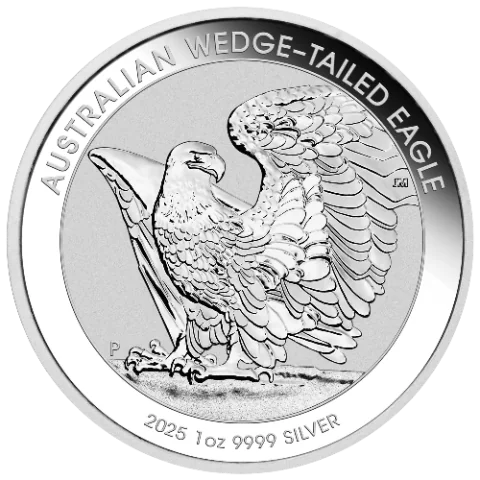 Stříbrná mince 1 Oz  Australian Wedge-Tailed Eagle (Orel klínoocasý) 2025
