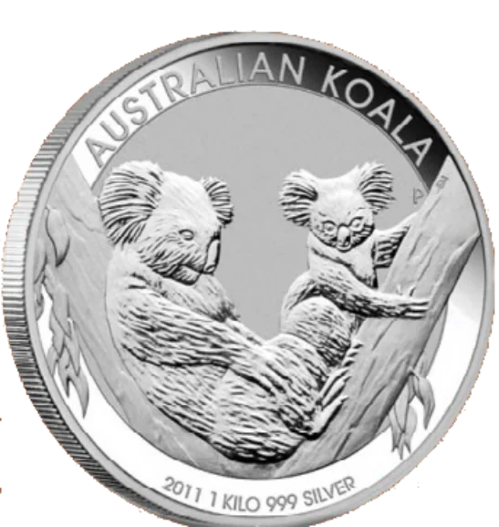 Stříbrná mince 1 kg Australian Koala 2011