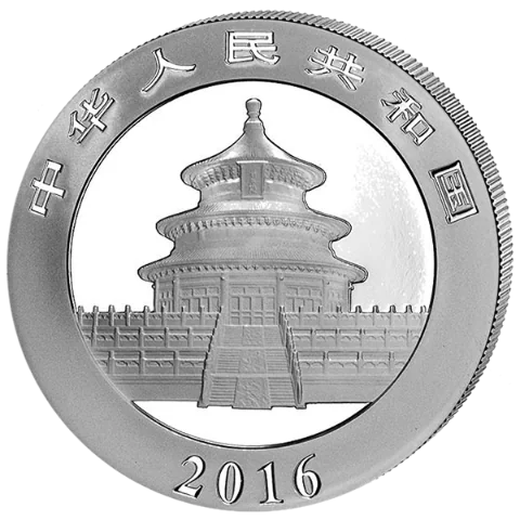 Stříbrná mince 10 Yuan China Panda 30g 2016