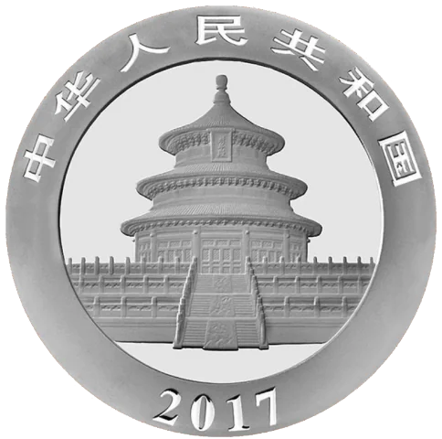 Stříbrná mince 10 Yuan China Panda 30g 2017