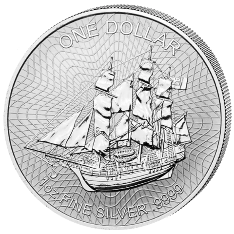 Stříbrná mince 1 Oz Bounty (Cook Islands)