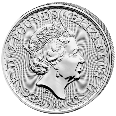 Stříbrná mince 1 Oz Britannia 2017 (1997-2017) 20.výročí