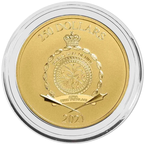 Zlatá mince Grogu™- Baby Yoda 1 Oz 2021 (Star Wars™)